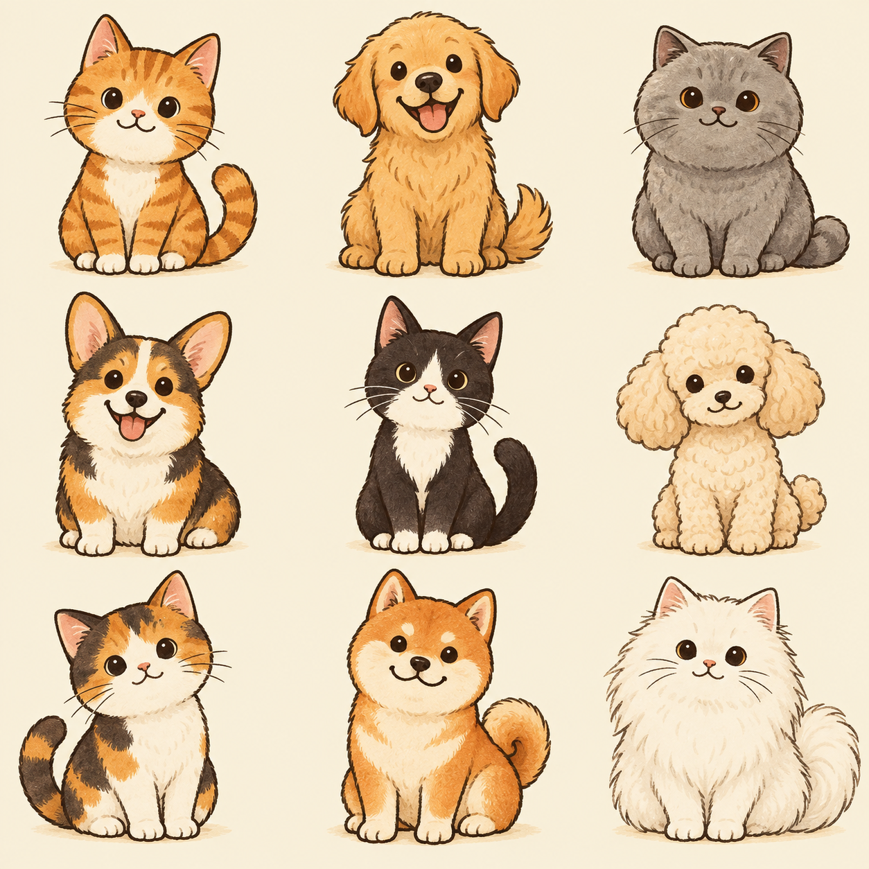 Pet Card Flip artwork