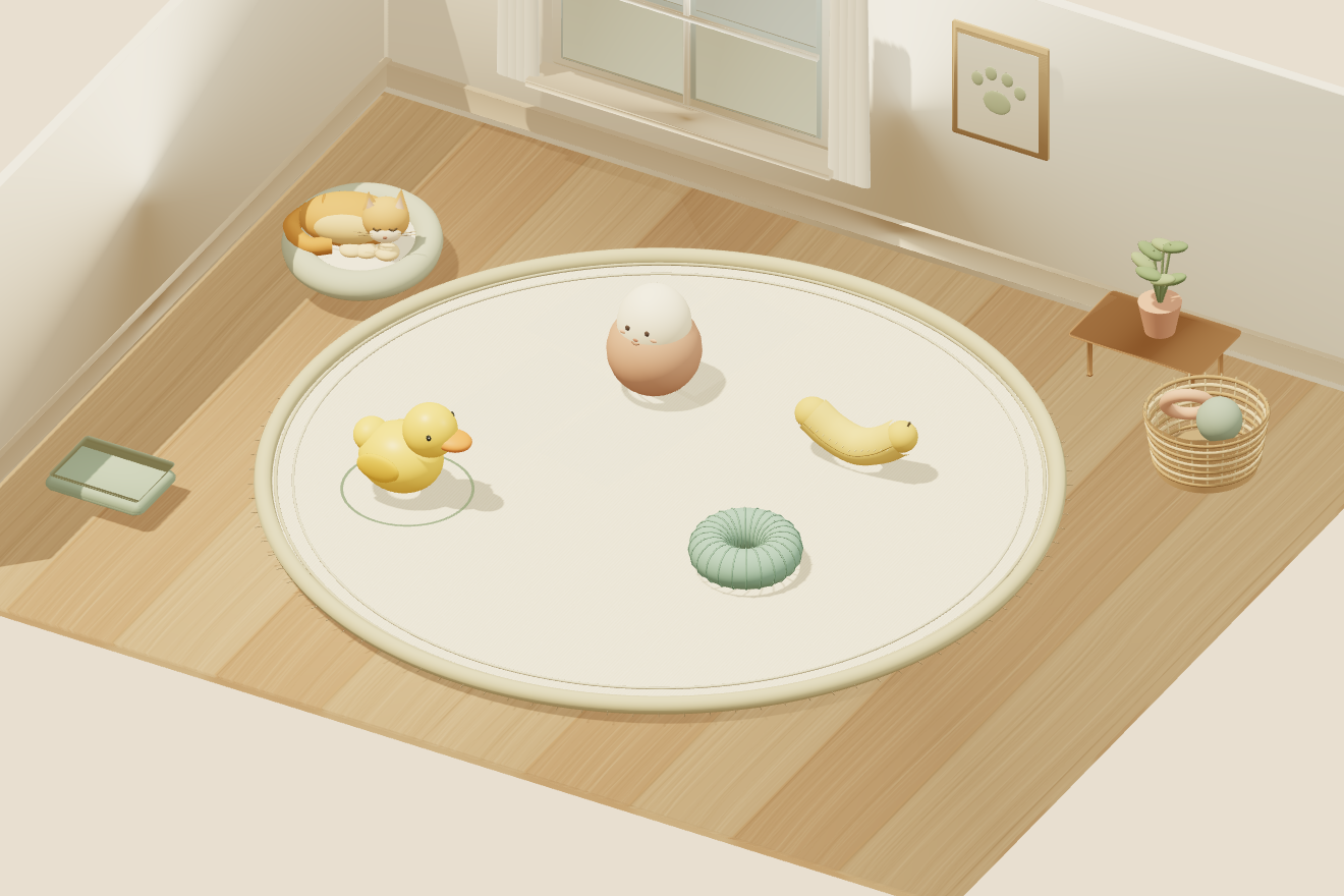 Pet Toy Room artwork